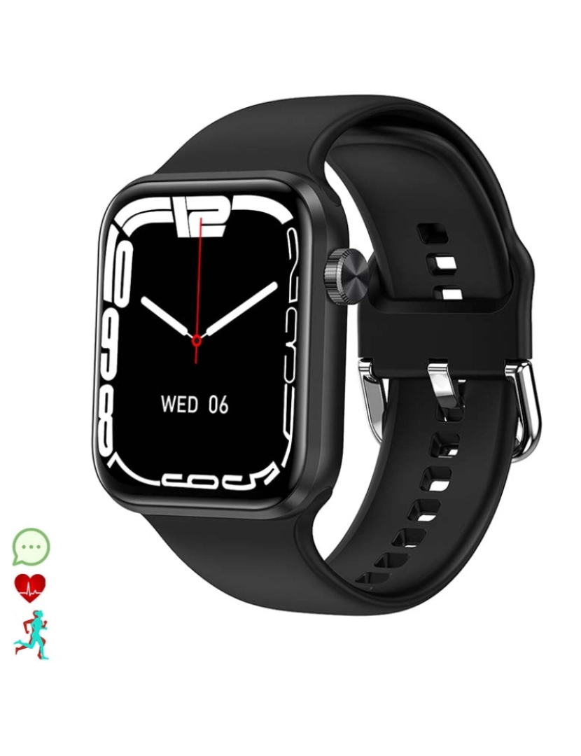 DAM - Smartwatch A02 Preto