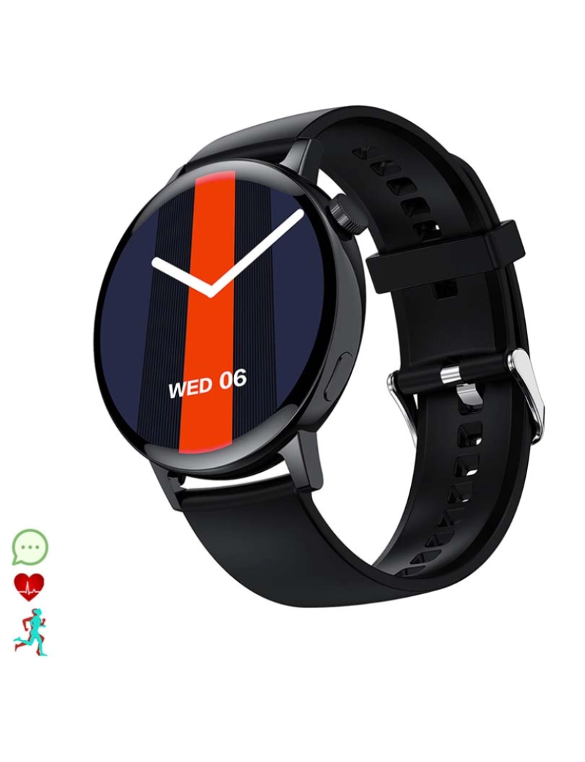 DAM - Smartwatch A03 Preto