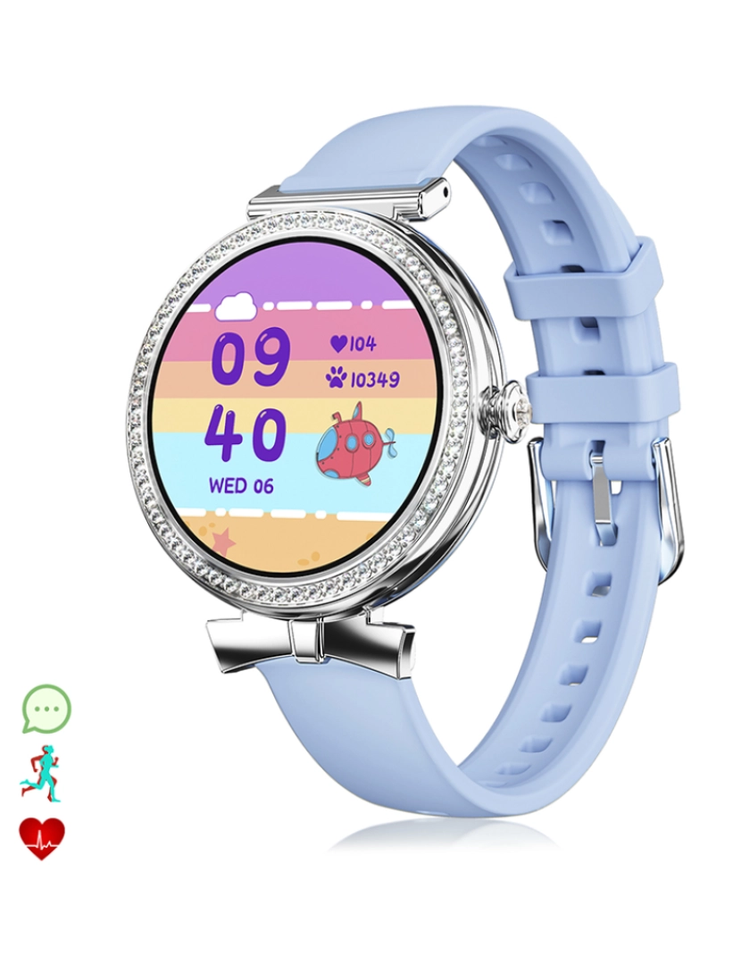 DAM - Smartwatch QS01 Azul