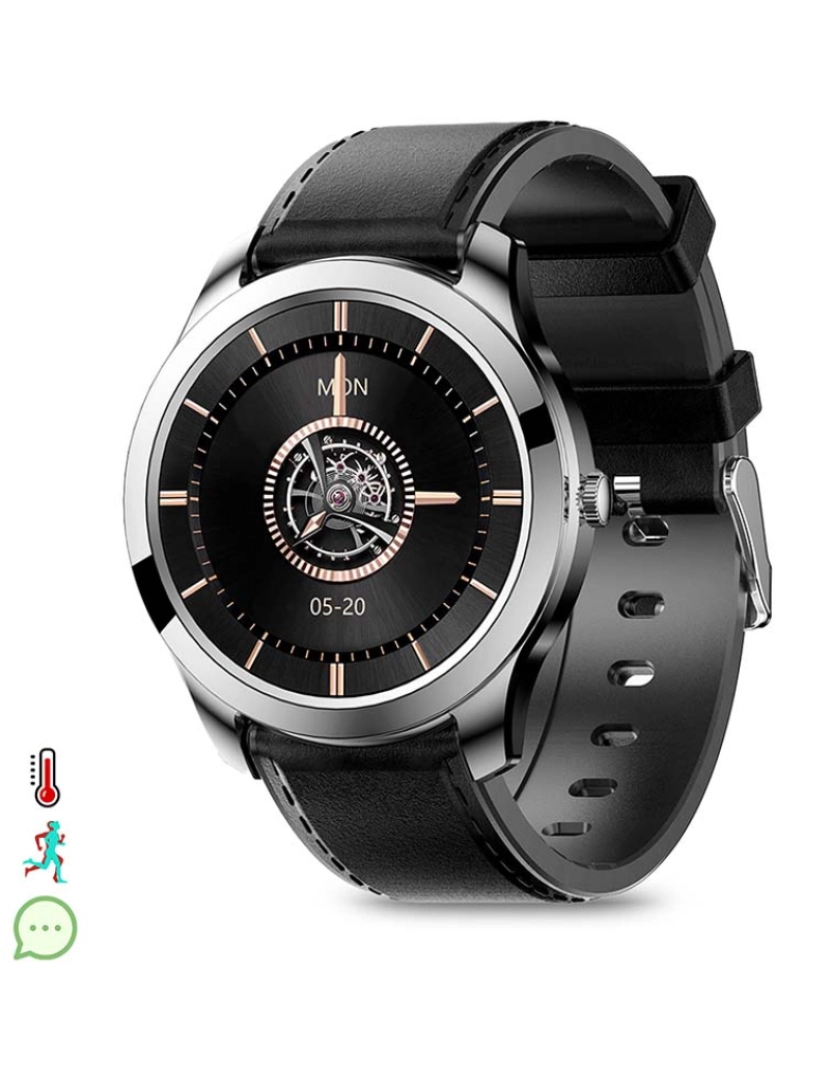 DAM - Smartwatch M28 Prata