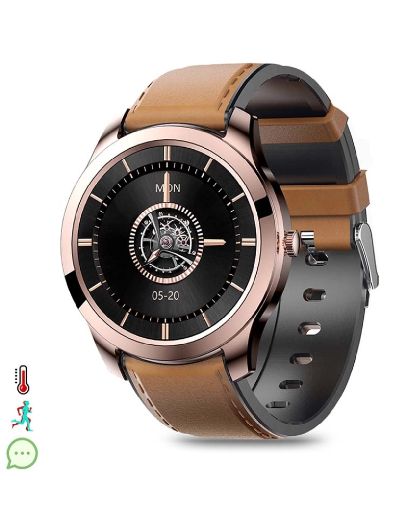 DAM - Smartwatch M28 Dourado