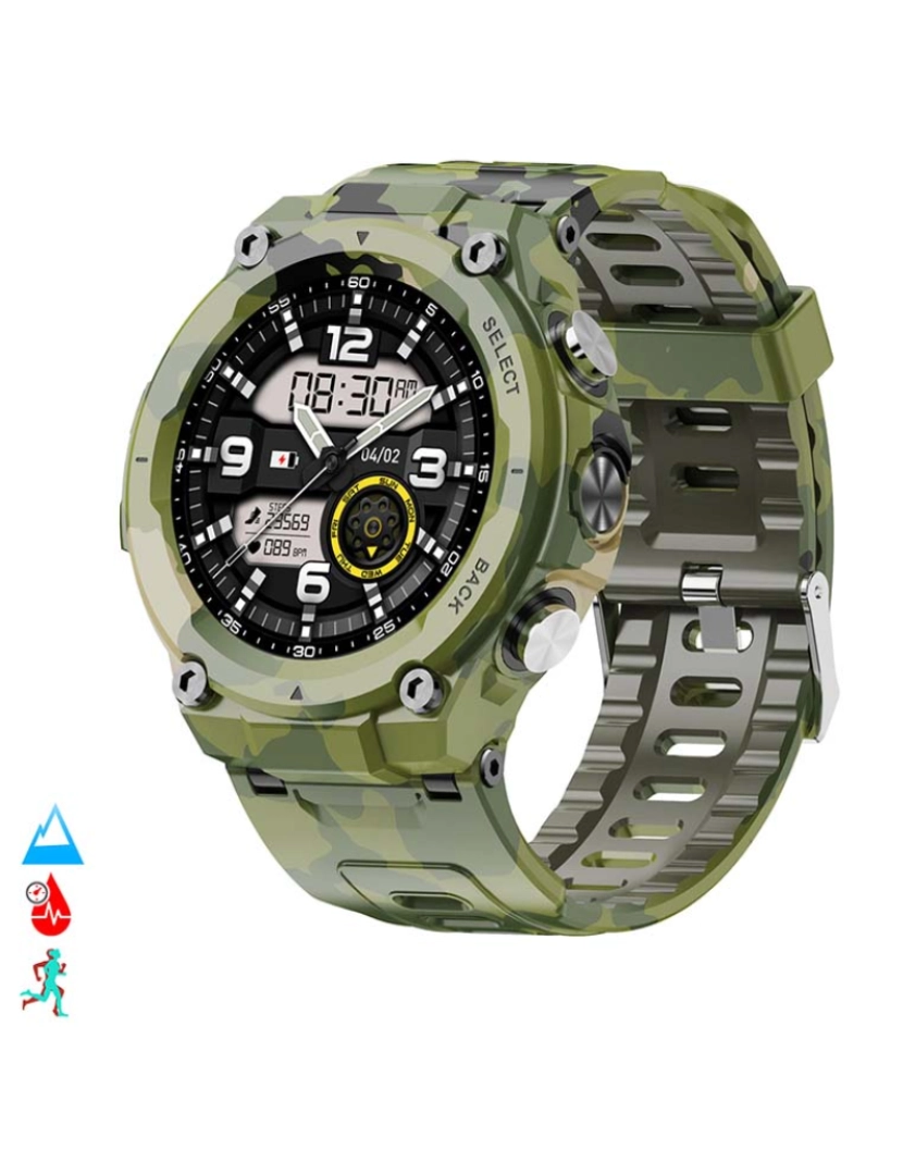 DAM - Smartwatch Q666K Verde