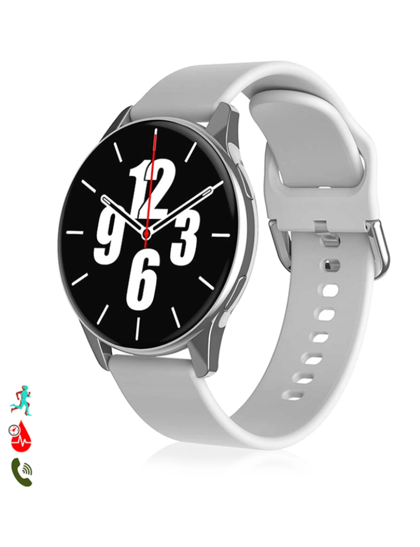 DAM - Smartwatch T2 Pro Branco