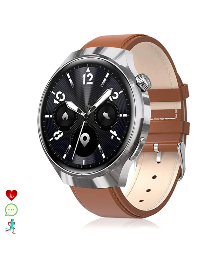 DAM - Smartwatch 4 Pro Cinza