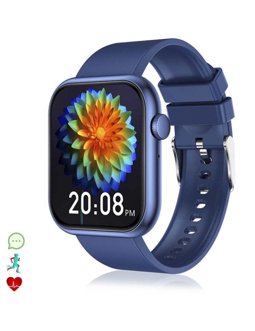 DAM - Smartwatch QX7 Pro Azul