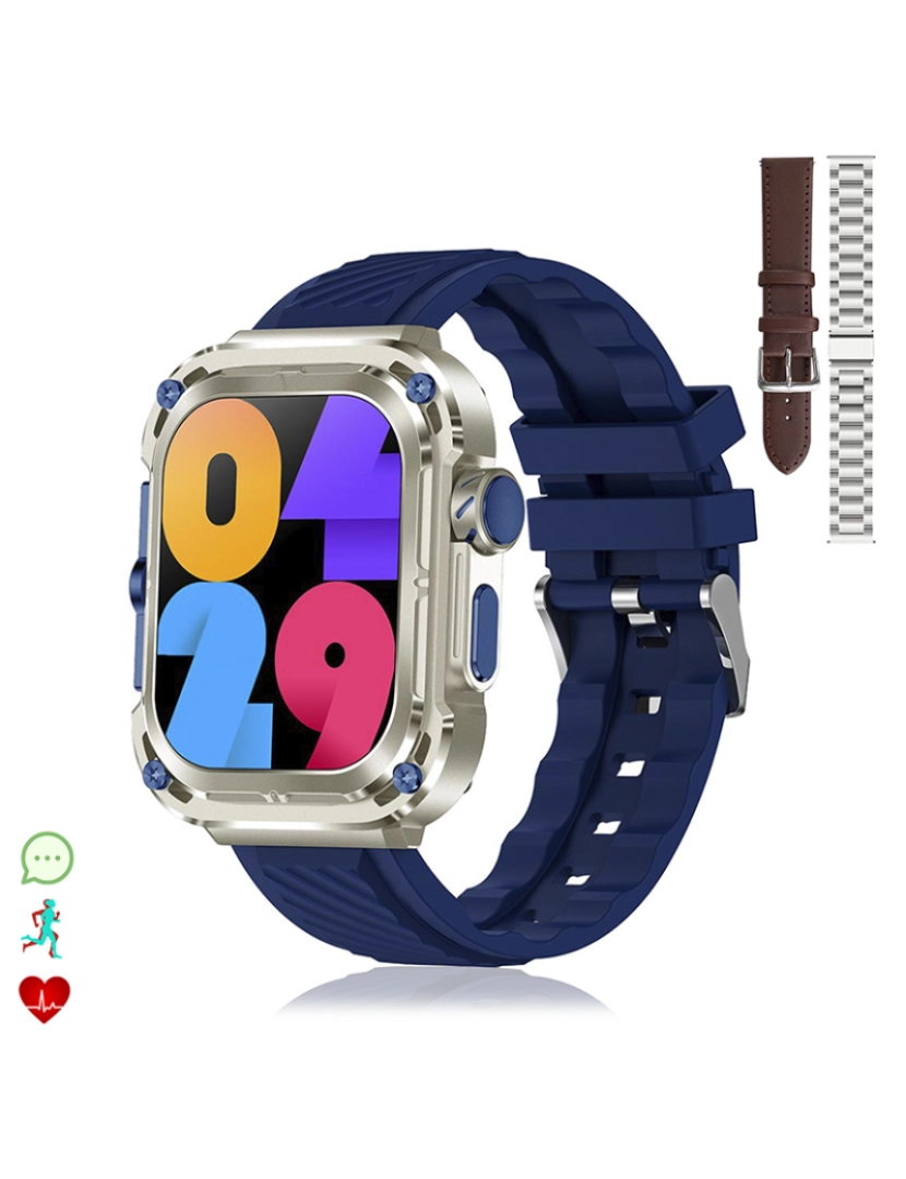 DAM - Smartwatch Z85 Max Azul