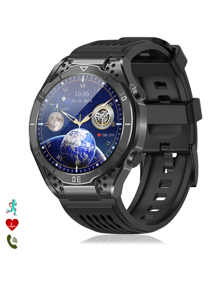 DAM - Smartwatch JA01 Preto