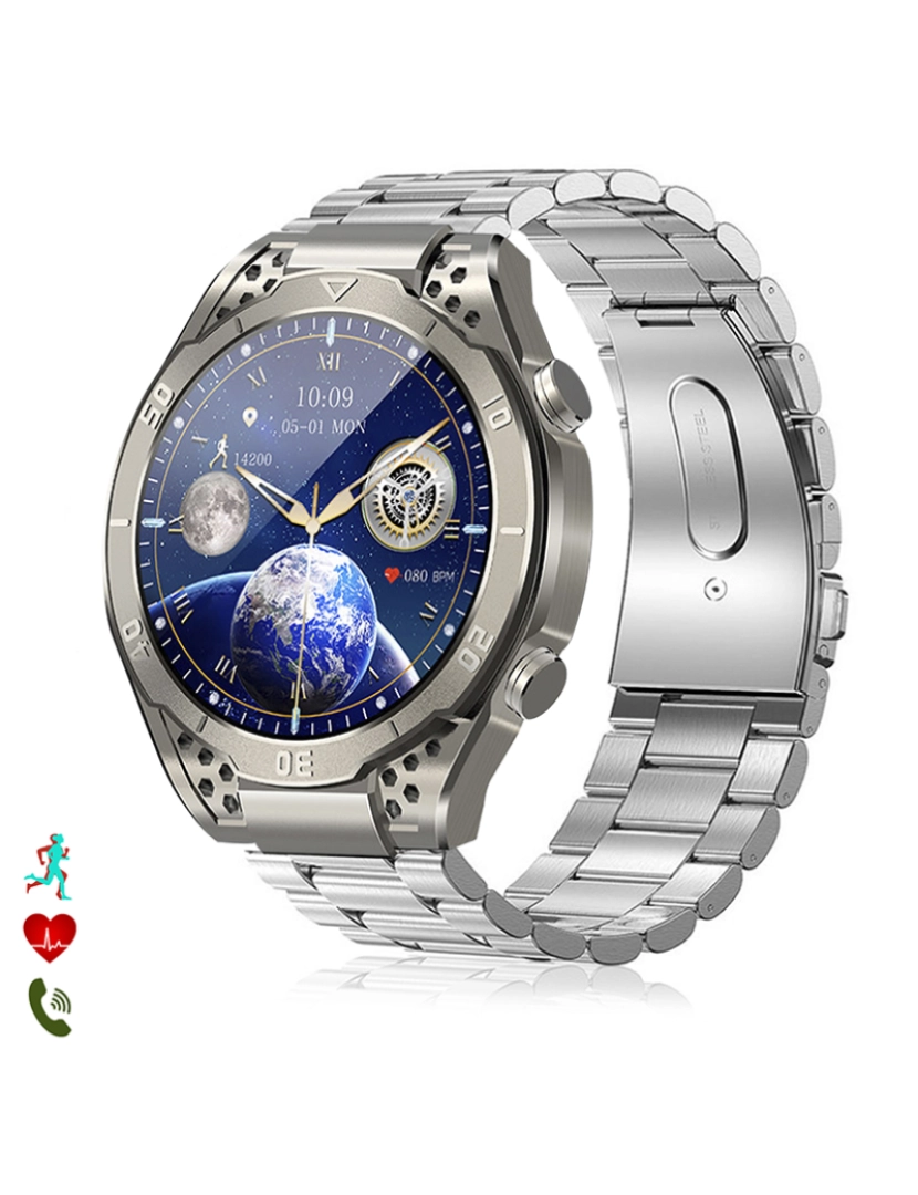 DAM - Smartwatch JA01 Prateado