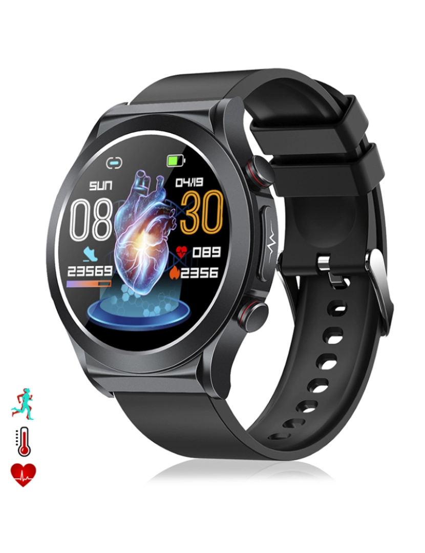 DAM - Smartwatch TK21P Preto