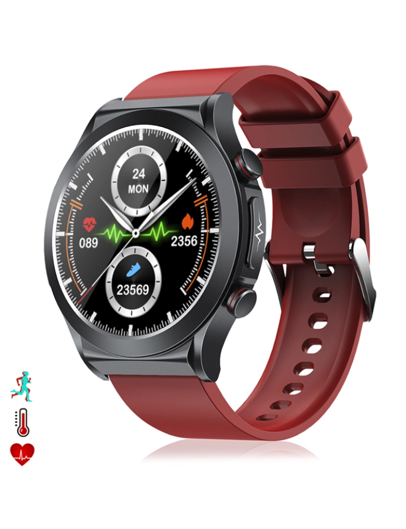 DAM - Smartwatch TK21P Vermelho