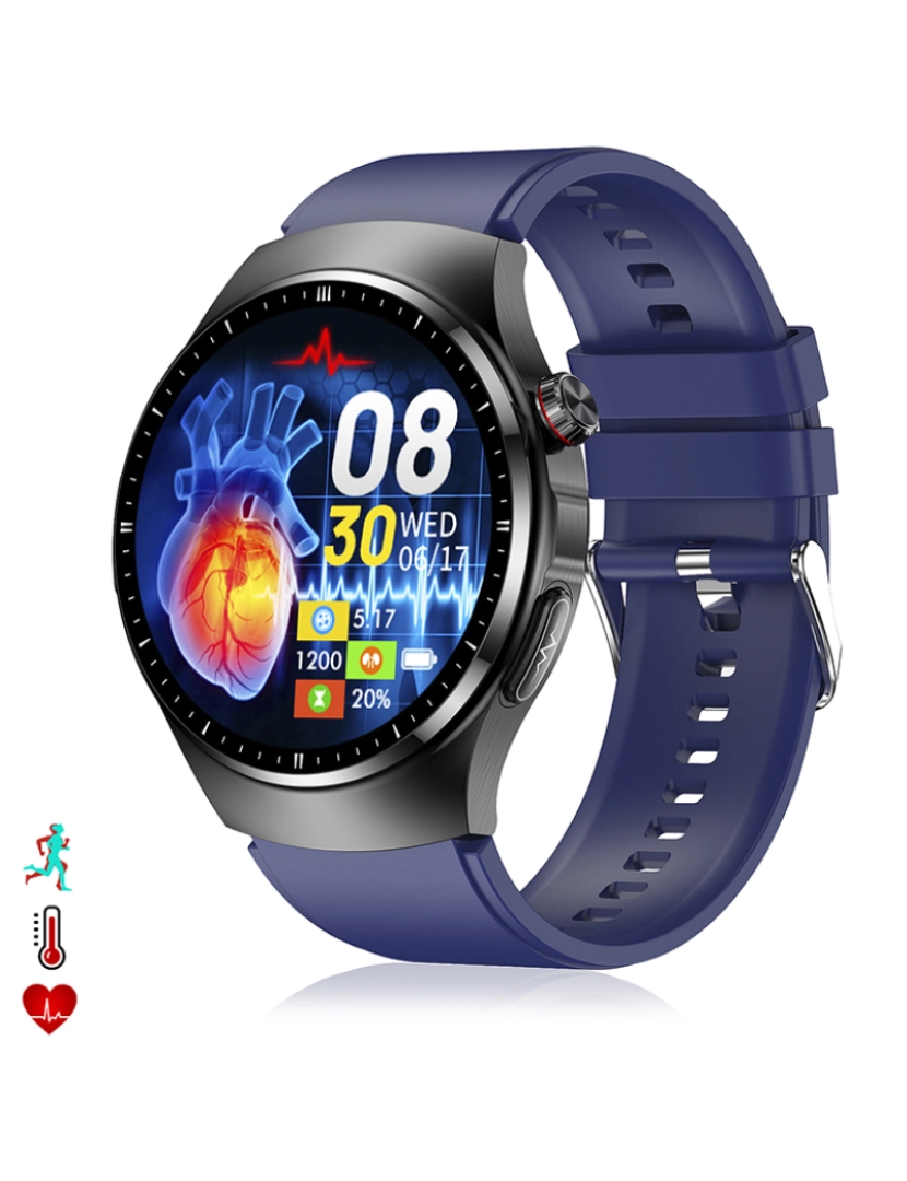 DAM - Smartwatch TK25 Azul escuro