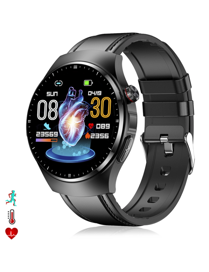 DAM - Smartwatch TK25 Preto