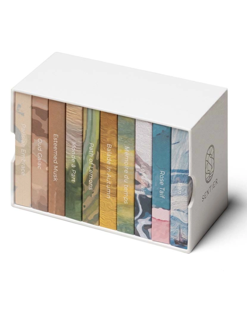 Sentier - The Sentier Full Experience Set (10pcs): Parisian Embrace + Path of Lemons + Balade in Autumn + Rán + Le Marais + Rose Taif + Monde à part + Mémoire du temps + Esteemed Musk + Oud Gaiac 