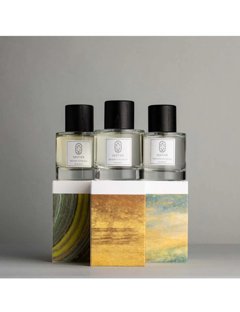 Sentier - Refined Signature Trio Layering (3pcs): Mémoire du temps + Balade in Autumn + Path of Lemons