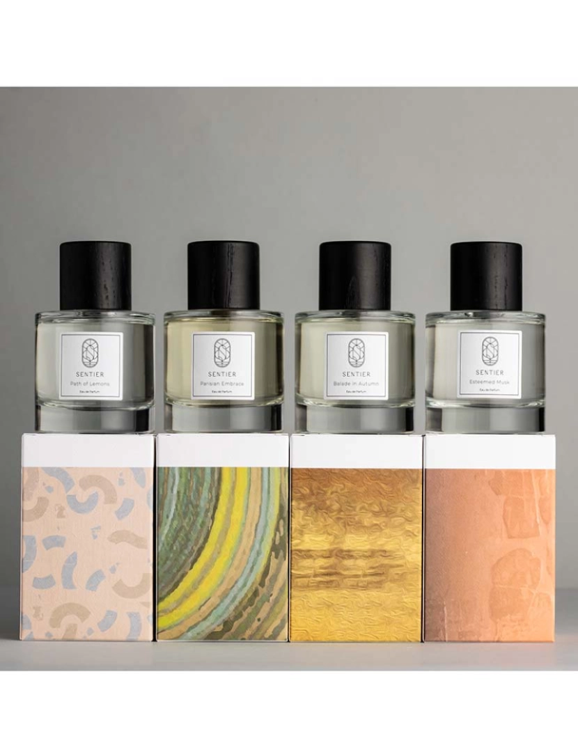 Sentier - Mindful Collection (4pcs): Parisian Embrace + Path of Lemons + Balade in Autumn + Esteemed Musk