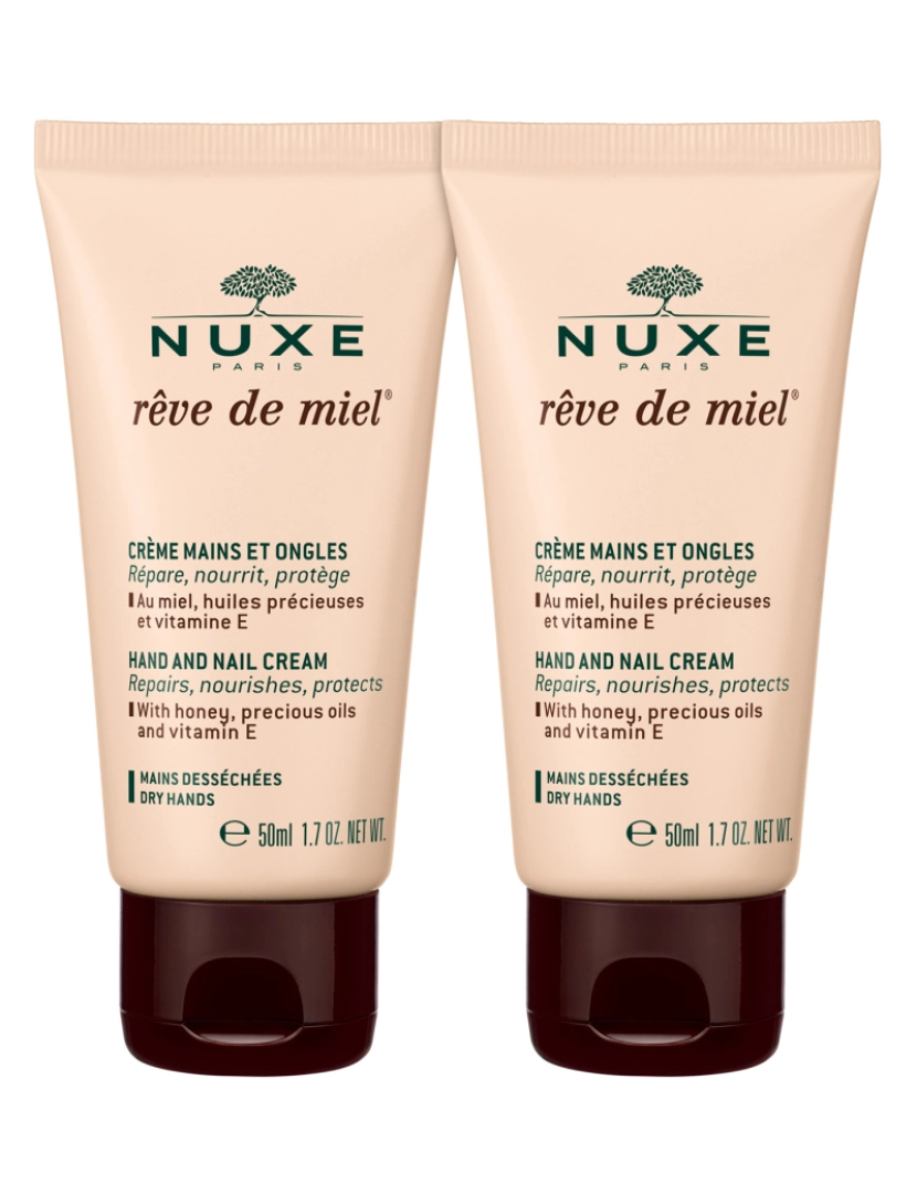 Nuxe - Nuxe Rêve de Miel Duplo Creme de Mãos e Unhas 2x50ml