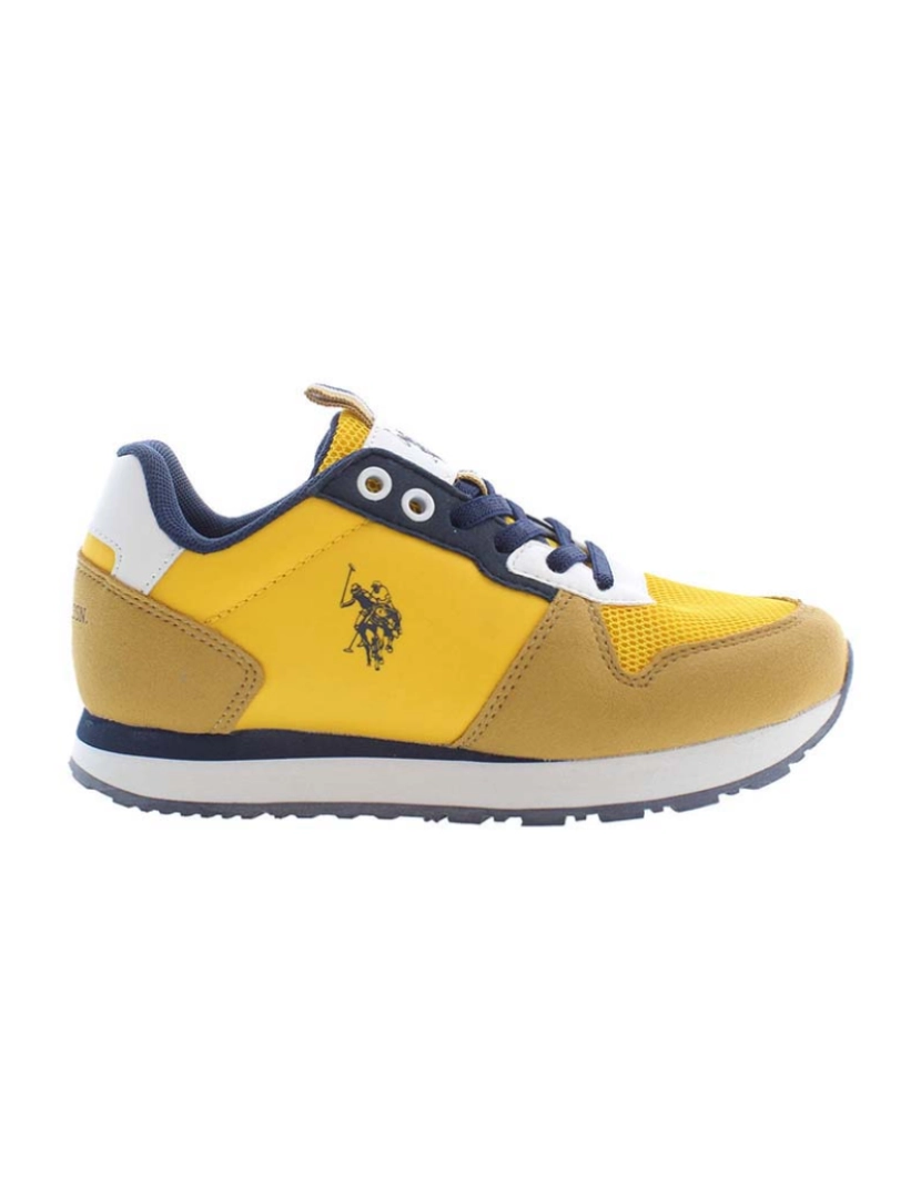 U.S. Polo Assn. - Ténis Infantil Amarelo 