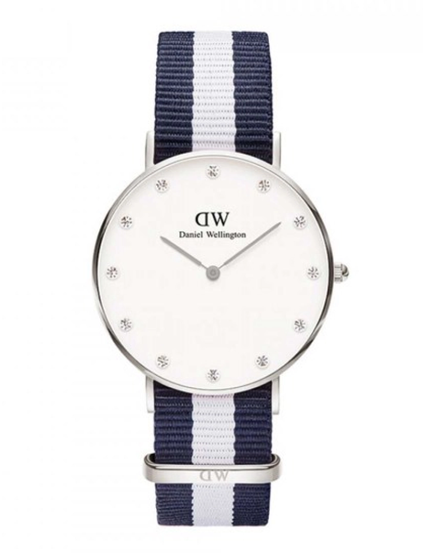 Daniel Wellington - Relógio Senhora Branco e Azul