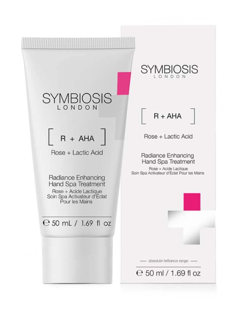 Symbiosis London - [Rosa + ácido láctico] Tratamento de spa para mãos que melhora o brilho