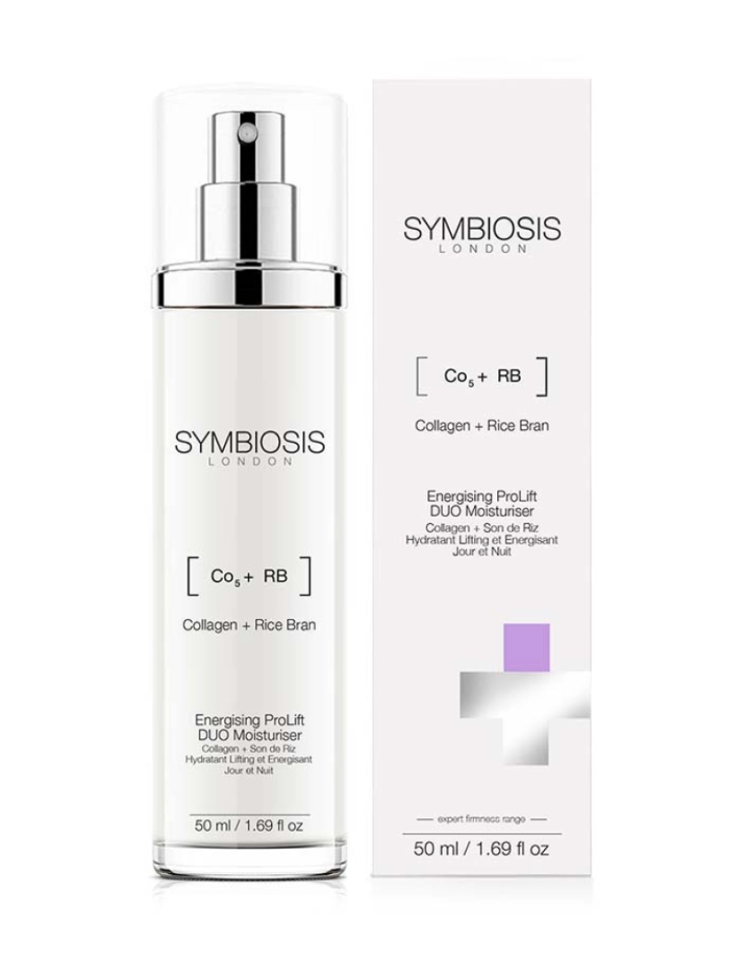 Symbiosis London - [Colágeno + Farelo de Arroz] - Hidratante Energizante ProLift DUO