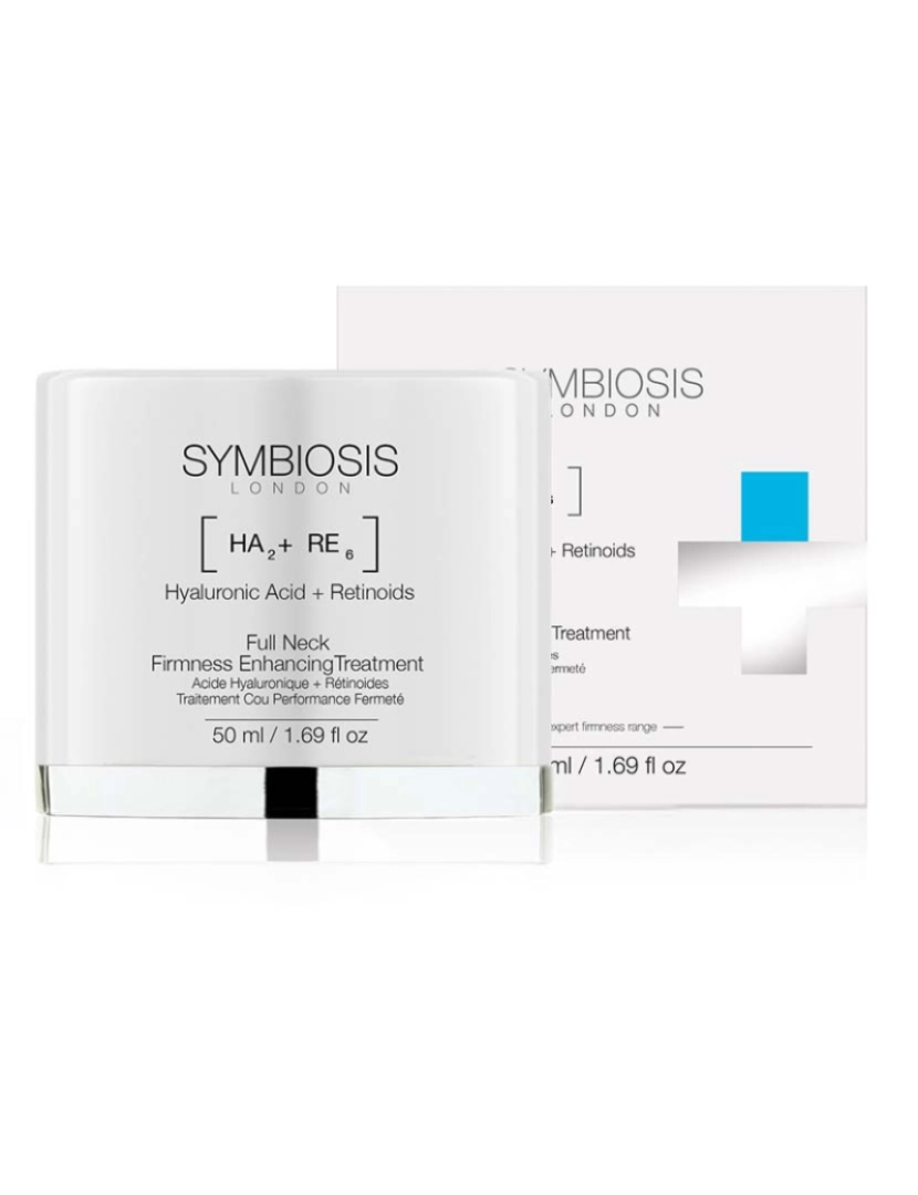 Symbiosis London - [Ácido hialurônico + retinóides] - Tratamento para aumentar a firmeza do pescoço inteiro