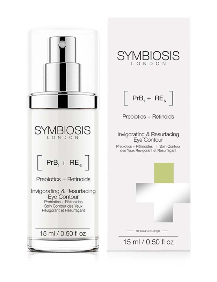 Symbiosis London - [Prebióticos + Retinóides] - Revigorante e revitalizante do contorno dos olhos