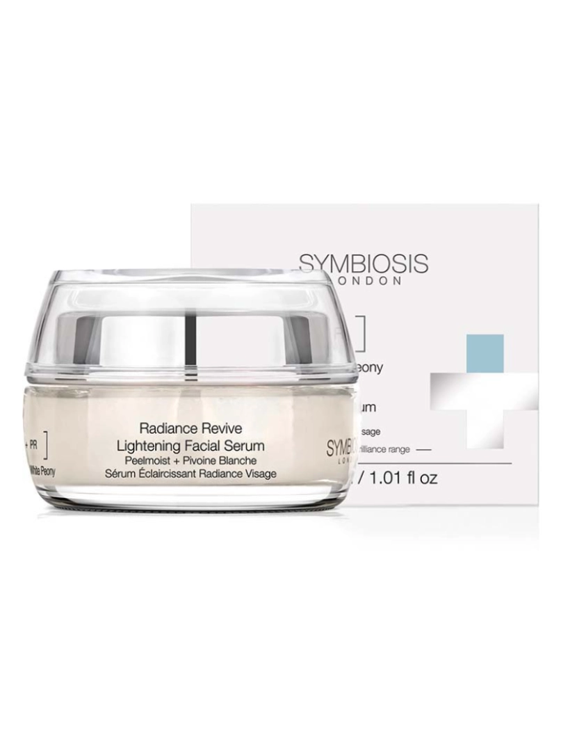 Symbiosis London - [Peelmoist + Peônia Branca] Soro facial iluminador Radiance Revive