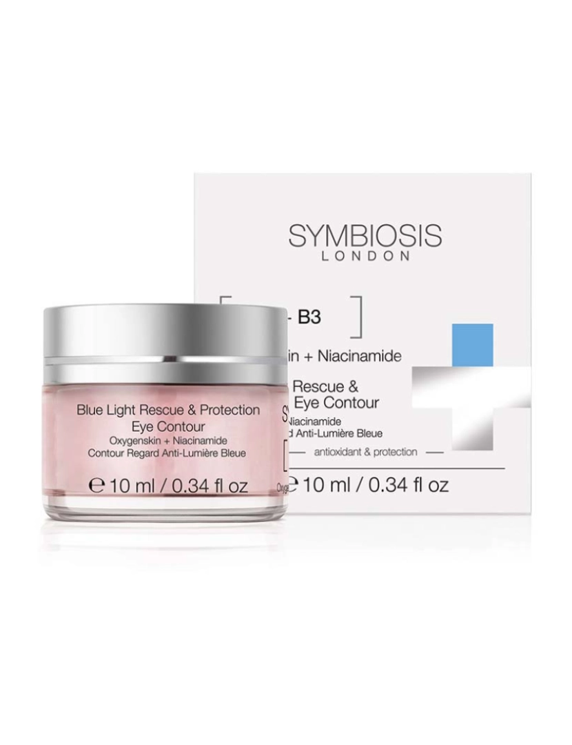 Symbiosis London - [Oxygenskin + Niacinamida] Luz Azul Resgate e Proteção do Contorno dos Olhos