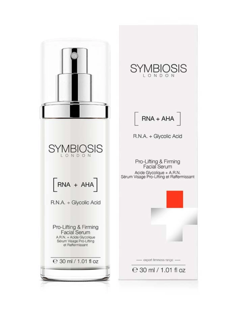 Symbiosis London - [Ácido glicólico + R.N.A.] - Sérum facial pró-lifting e reafirmante