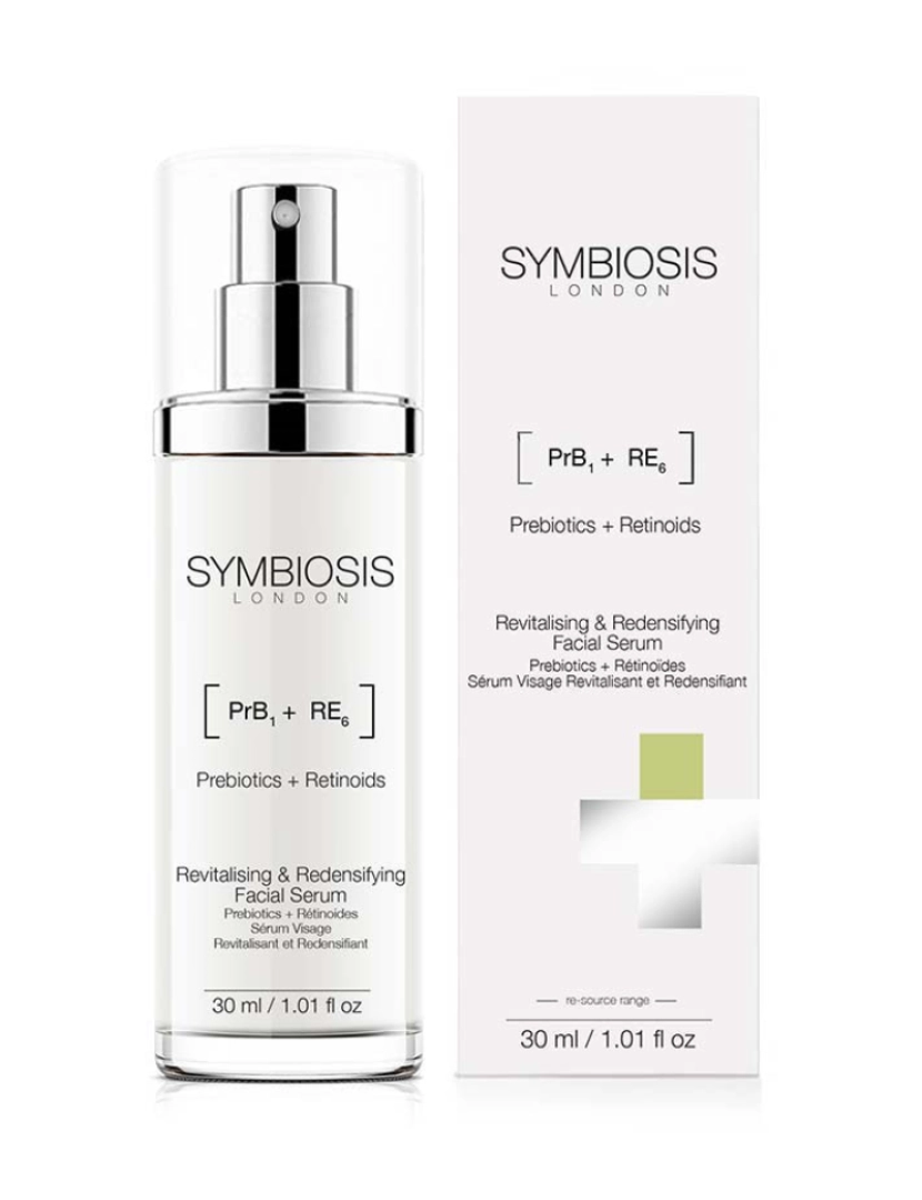 Symbiosis London - [Prebióticos + Retinóides] - Sérum Facial Revitalizante e Redensificante