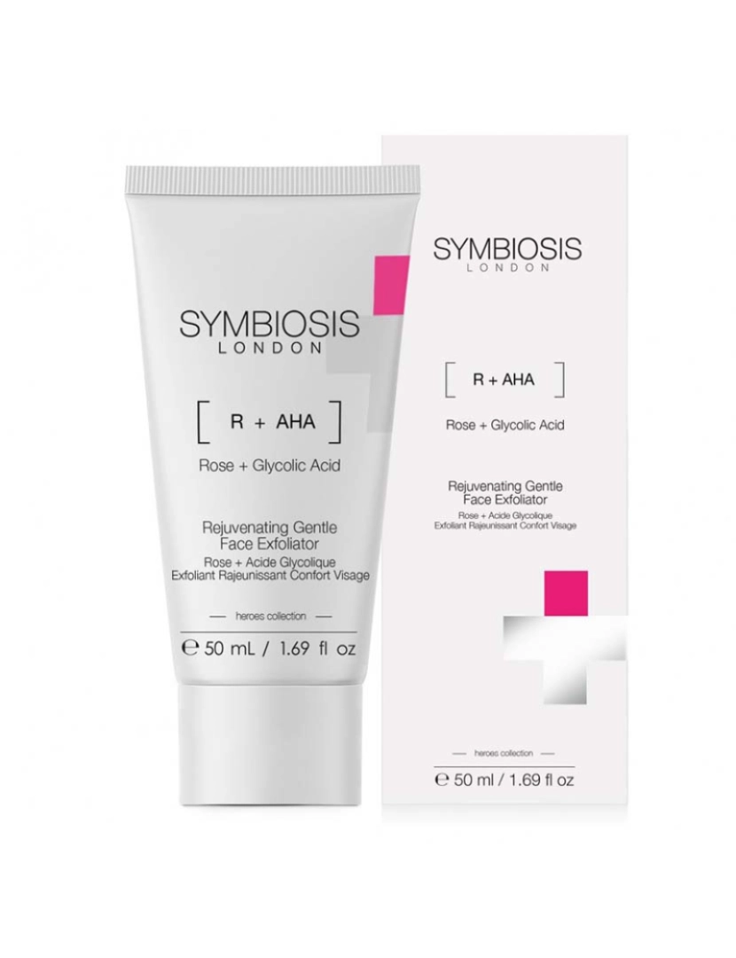 Symbiosis London - Coleção Heroes - Esfoliante facial suave e rejuvenescedor