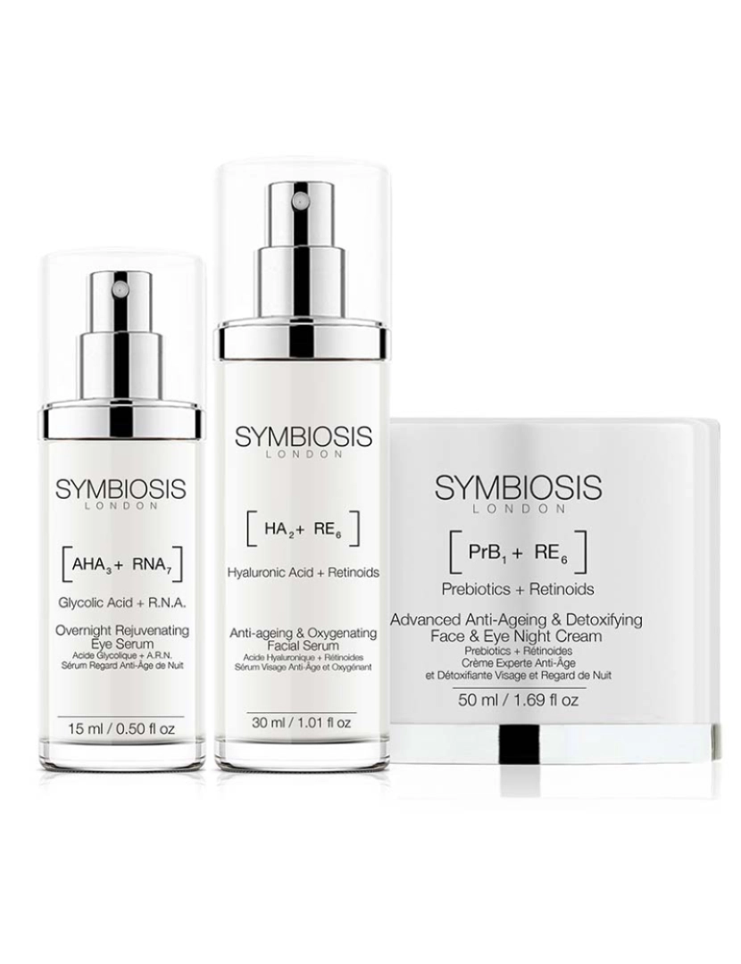 Symbiosis London - PACOTE Slow Age Alto Desempenho: Conjunto de 3