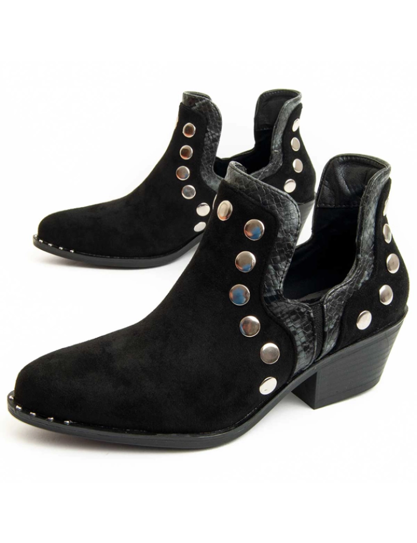 Montevita - Botas Salto Senhora Preto