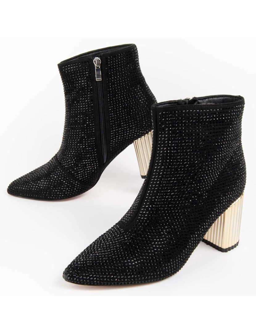 Montevita - Botas de Salto Senhora Preto