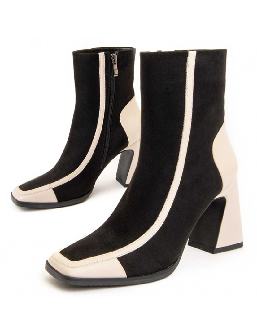 Montevita - Botas de Salto Senhora Preto