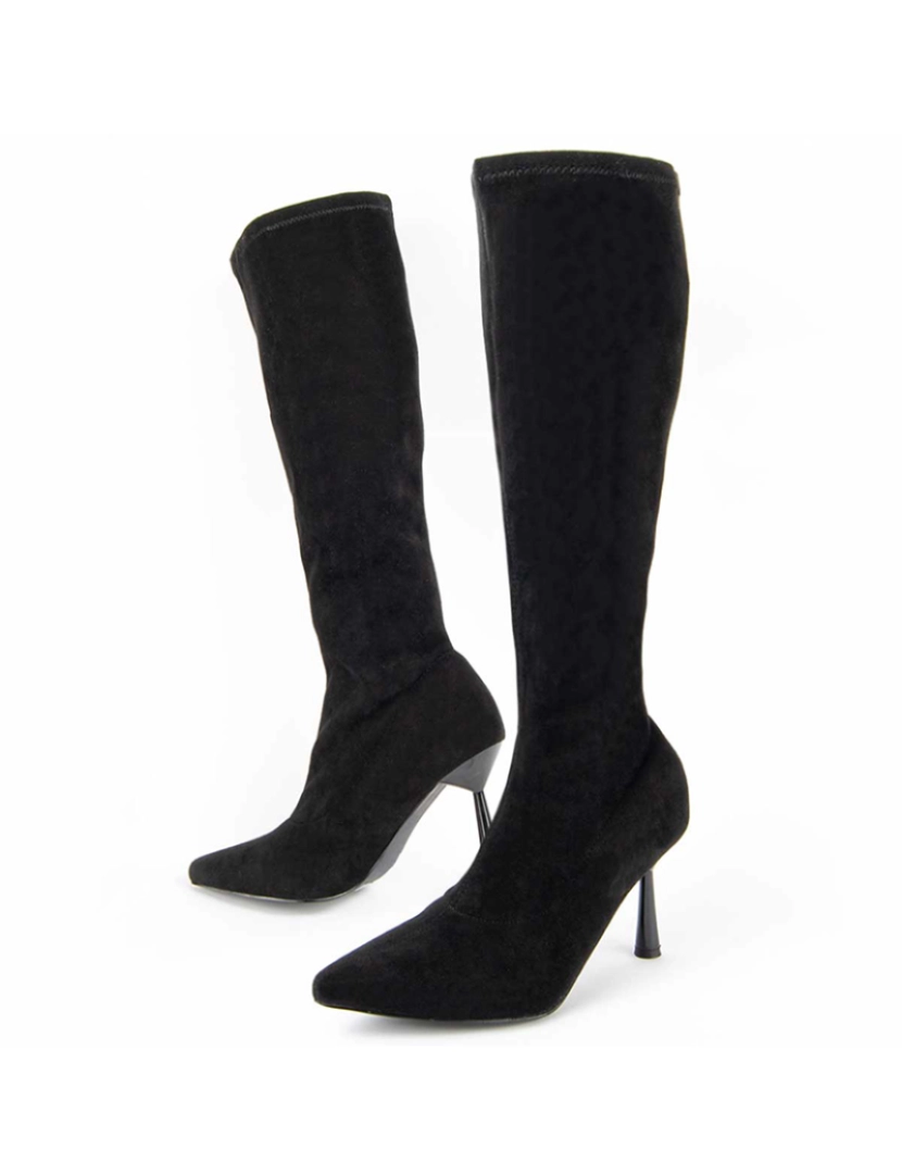 Montevita - Botas de Salto Senhora Preto