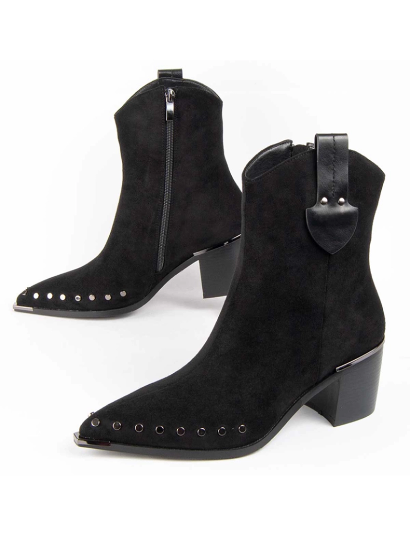 Montevita - Botas de Salto Senhora Preto