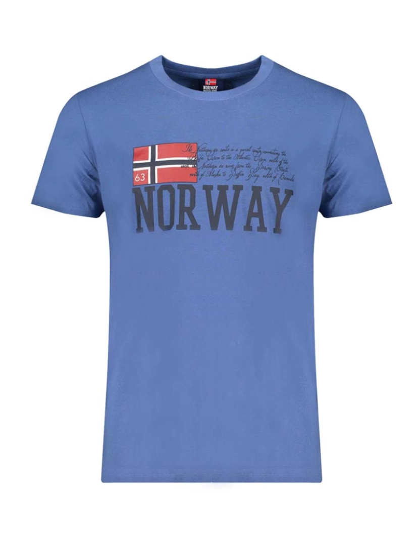 Norway 1963 - T-Shirt Homem Azul