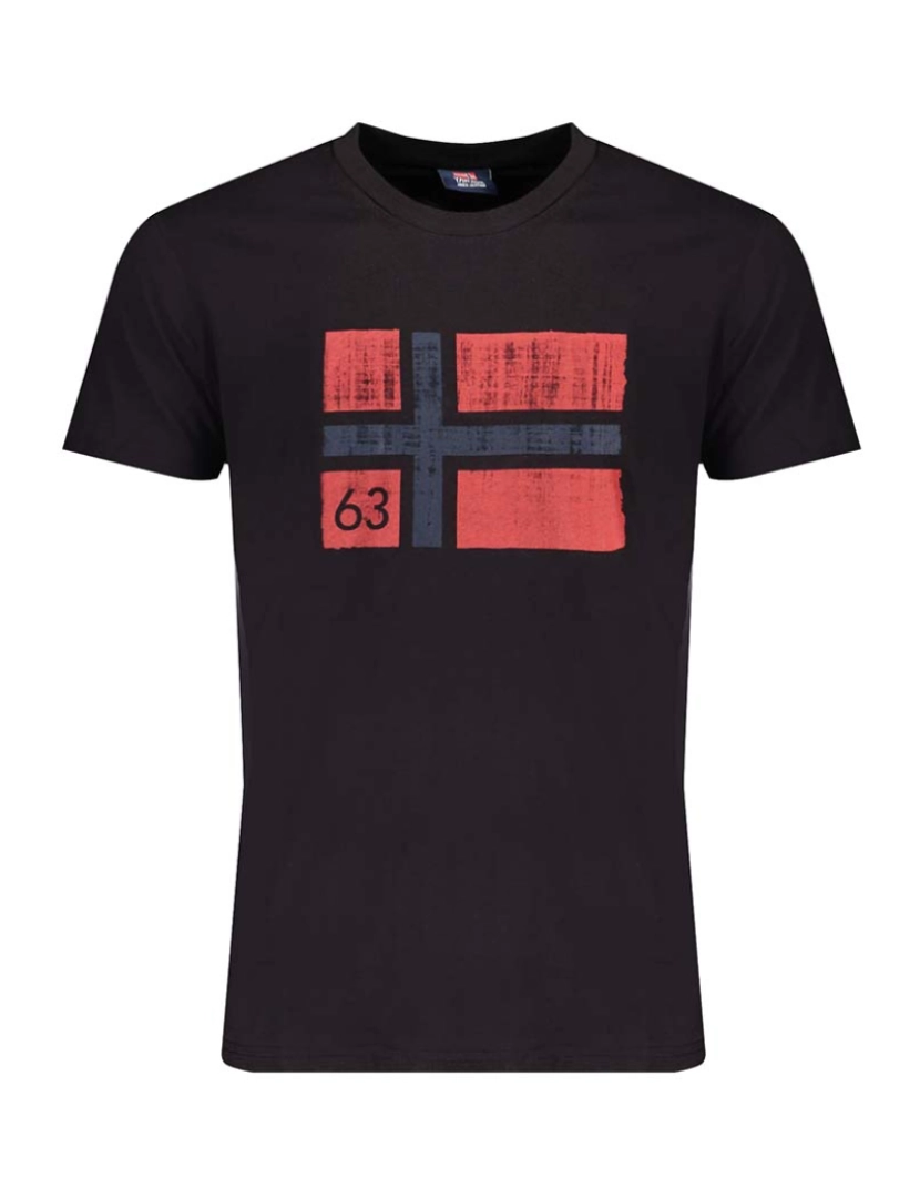 Norway 1963 - T-Shirt Homem Preto