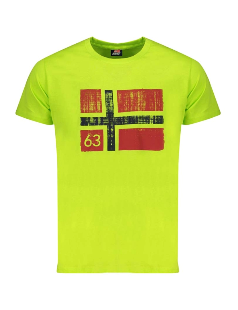 Norway 1963 - T-Shirt Homem Verde