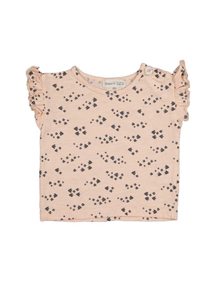 Beans Barcelona - T-shirt Pelican Boats com Folhos