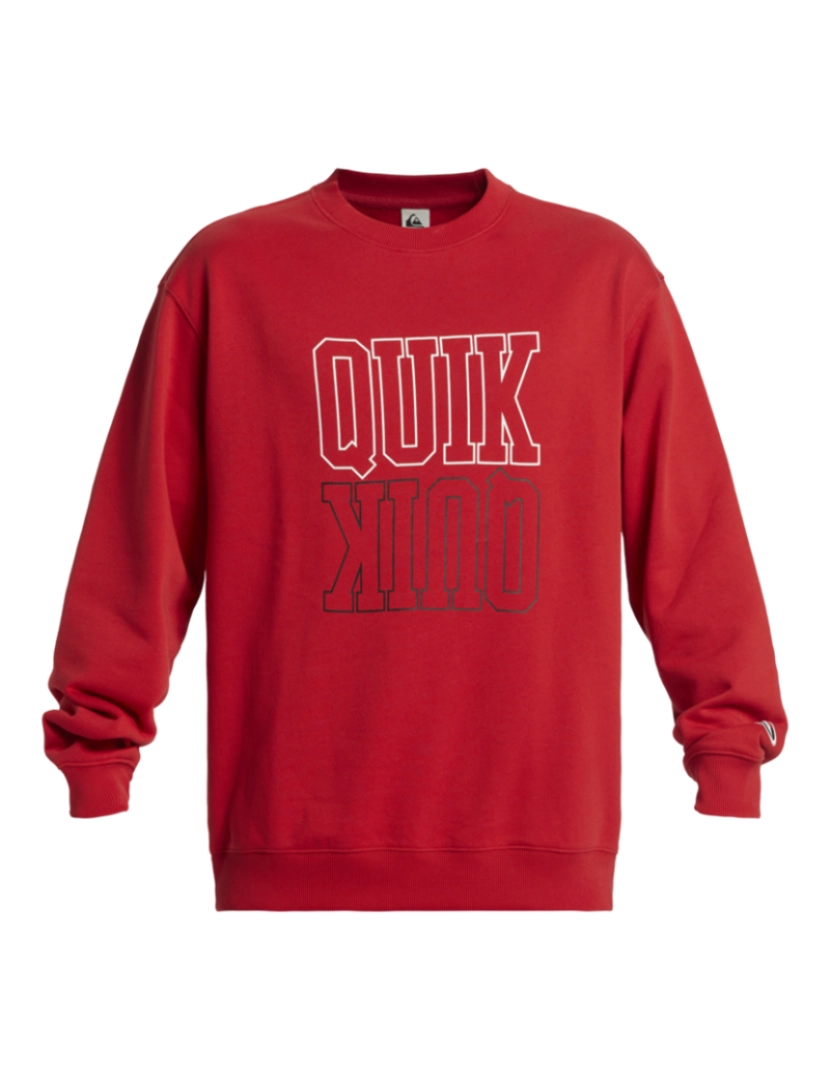 Quiksilver - Sweatshirt Homem Vermelho