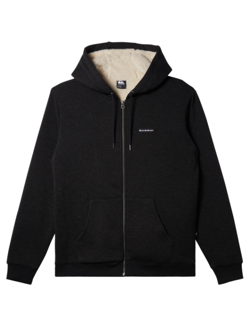 Quiksilver - Casaco Polar Homem Preto