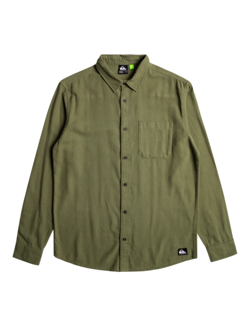 Quiksilver - Camisa Homem Verde