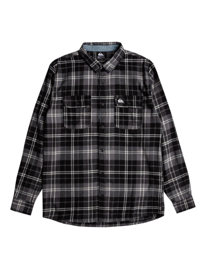 Quiksilver - Camisa Homem Preto