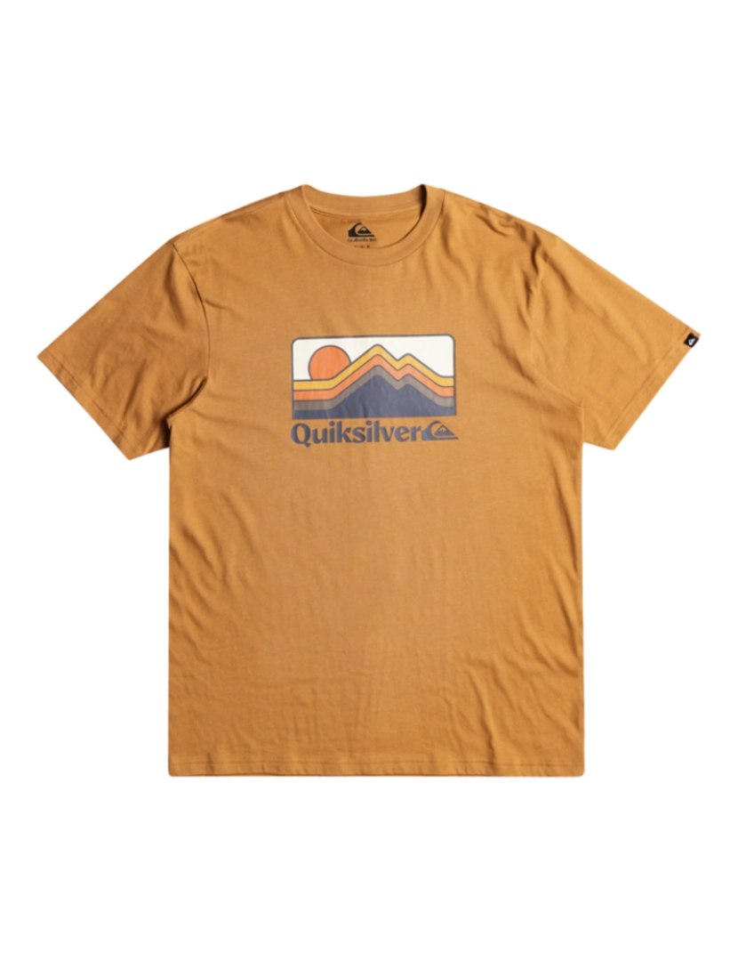 Quiksilver - T-Shirt Homem Castanho