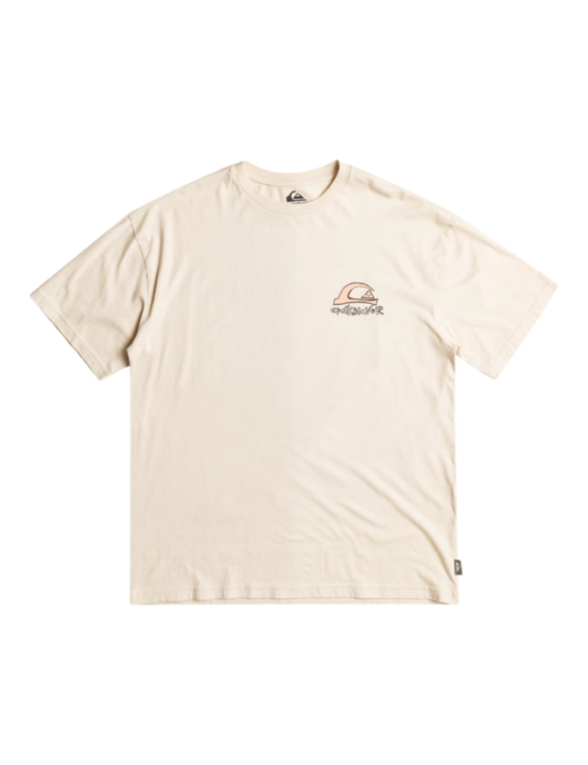 Quiksilver - T-Shirt Homem Bege