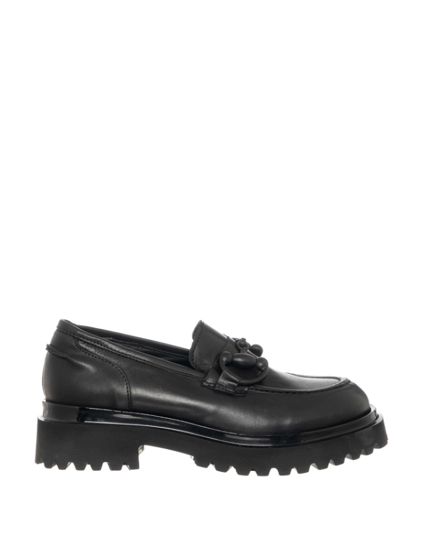 Loretta Pettinari - Mocassins Sauvage Preto Cdf Fume Senhora