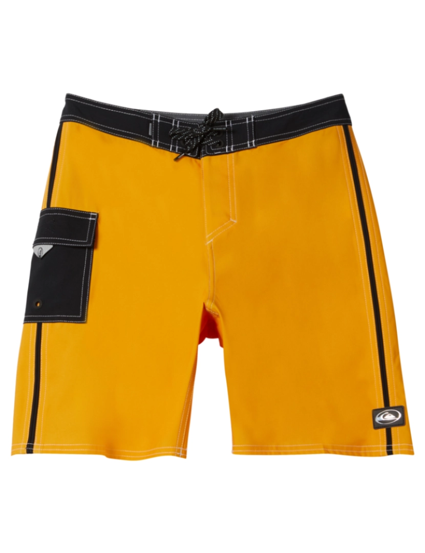 Quiksilver - Boardshorts de Rapaz Laranja