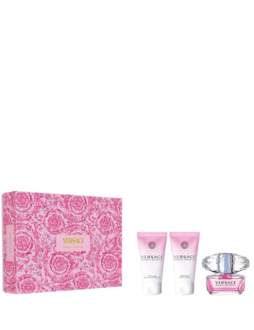 Versace - VERSACE BRIGHT CRYSTAL SET (ET 50 ml + BATH&SHOWER GEL 50 ml + BODY LOTION 50 ml)